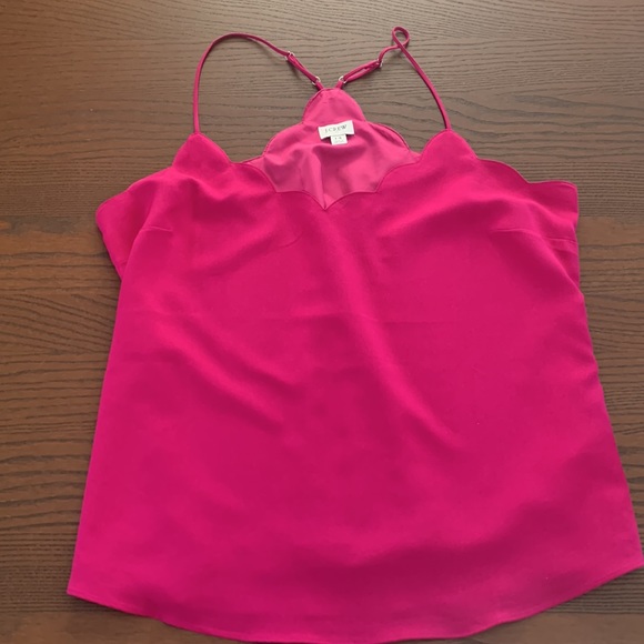 Selling THREE J. Crew scalloped cami tops - Picture 9 of 12